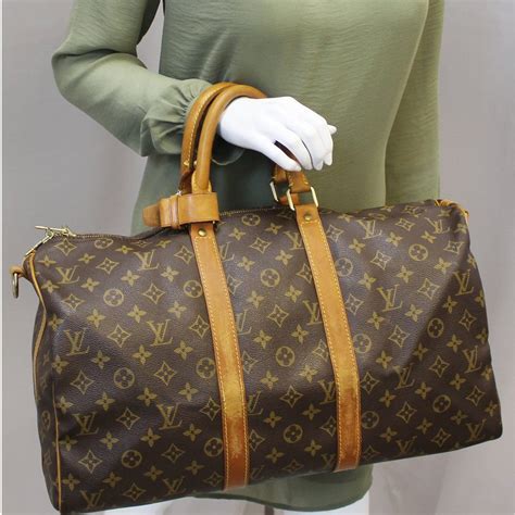 louis vuitton mens keepall 45|louis vuitton keepall bandouliere monogram.